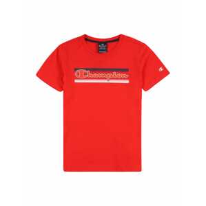 Champion Authentic Athletic Apparel Tričko  světle červená / noční modrá / bílá
