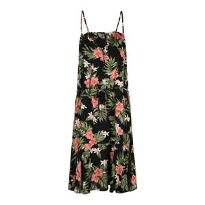 Pieces Tall Letní šaty 'NYA'  černá / zelená / růžová / korálová