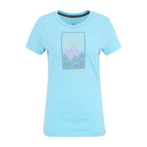 Smartwool Funkční tričko 'Alpine Start'  světlemodrá / oranžová / pink / černá