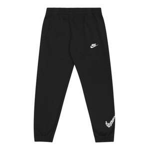 Nike Sportswear Kalhoty 'ENERGY'  černá / bílá