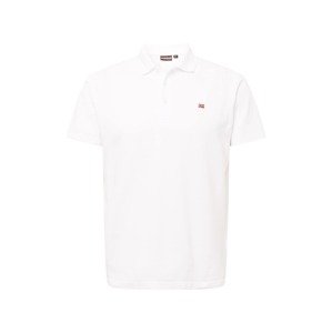 NAPAPIJRI Tričko 'ELALIS'  bílá / červená / námořnická modř