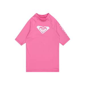 ROXY Tričko  pink / bílá