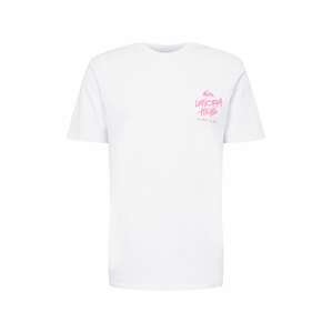 QUIKSILVER Funkční tričko  světle růžová / bílá