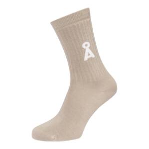 ARMEDANGELS Ponožky 'SAAMU'  světle béžová / bílá