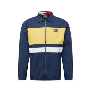 Tommy Jeans Přechodná bunda  námořnická modř / bílá / žlutá / tmavě červená