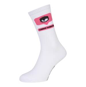 Chiara Ferragni Ponožky 'CALZINI'  opálová / pink / černá / bílá