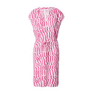s.Oliver BLACK LABEL Košilové šaty  pink / bílá