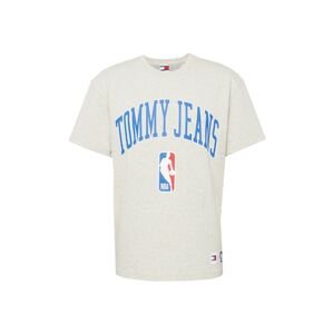 Tommy Jeans Tričko modrá / šedá / červená / bílá