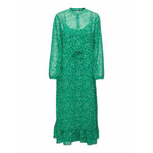 ONLY Košilové šaty 'LUCIA DITZY'  zelená / černá / bílá