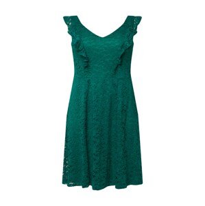 Dorothy Perkins Curve Koktejlové šaty smaragdová