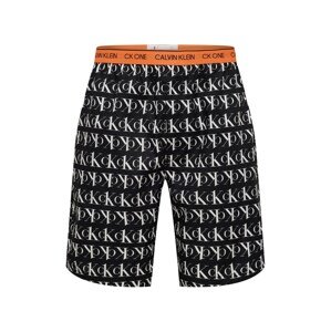Calvin Klein Underwear Pyžamové kalhoty  oranžová / černá / bílá