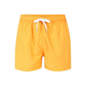 GANT Plavecké šortky  oranžová / bílá