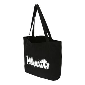 AllSaints Nákupní taška 'SMUDGER'  černá / bílá