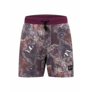 ADIDAS SPORTSWEAR Sportovní kalhoty  tmavě fialová / mix barev