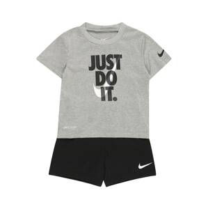 Nike Sportswear Sada 'JUST DO IT'  šedý melír / černá / bílá