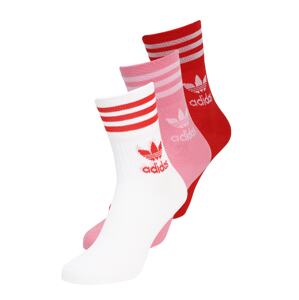 ADIDAS ORIGINALS Ponožky  růže / červená / bílá