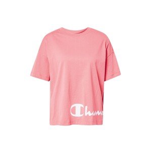 Champion Authentic Athletic Apparel Oversized tričko  pink / bílá