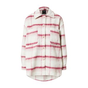Cotton On Přechodná bunda růžová / pitaya / bílá