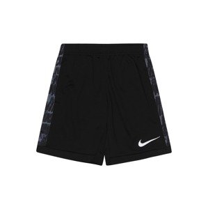 Nike Sportswear Funkční kalhoty 'TROPHY'  černá / bílá / šedá / antracitová
