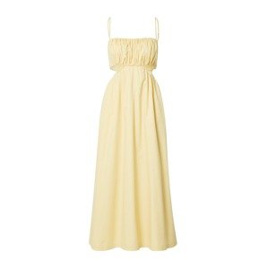 Abercrombie & Fitch Letní šaty 'BUBBLE' světle žlutá
