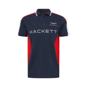 Hackett London Tričko  námořnická modř / červená / bílá