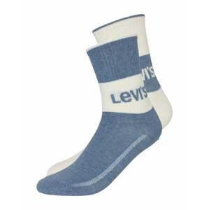 LEVI'S Ponožky  kouřově modrá / přírodní bílá