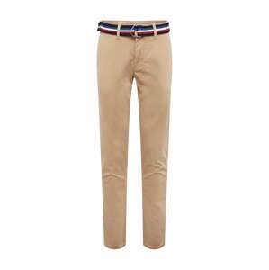 BLEND Chino kalhoty námořnická modř / khaki / červená / bílá