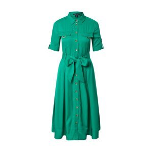 Karen Millen Košilové šaty zelená