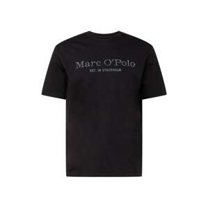 Marc O'Polo Tričko světle šedá / černá