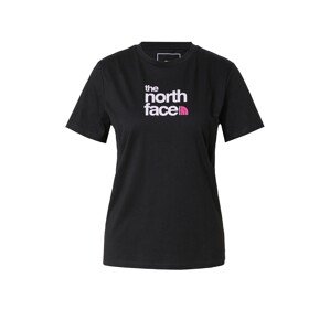 THE NORTH FACE Funkční tričko 'FOUNDATION'  pink / černá / bílá