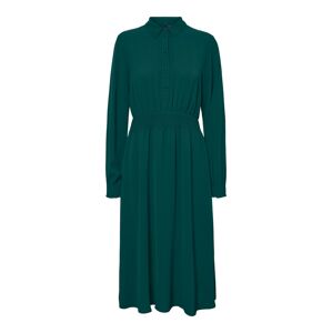 Vero Moda Tall Košilové šaty 'SAGA'  smaragdová