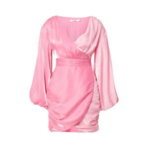 NA-KD Koktejlové šaty  pink / světle růžová