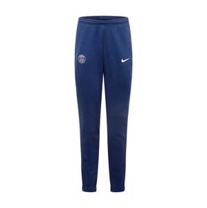 NIKE Sportovní kalhoty 'Paris Saint-Germain' tmavě modrá / bílá