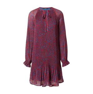 ESPRIT Šaty azurová / ohnivá červená