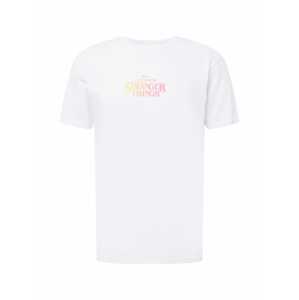 QUIKSILVER Funkční tričko 'STRANGER THINGS' světle žlutá / světle růžová / černá / bílá