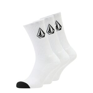 Volcom Ponožky  černá / bílá