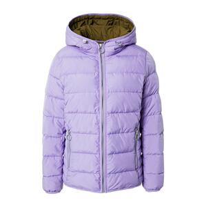 ESPRIT Zimní bunda sépiová / fialová