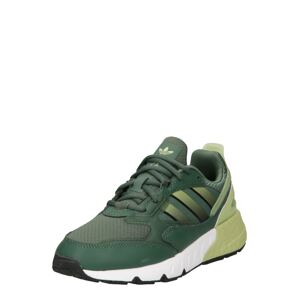 ADIDAS ORIGINALS Sportovní boty 'ZX 1K BOOST 2.0' khaki / olivová / tmavě zelená