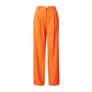 NA-KD Kalhoty s puky oranžová