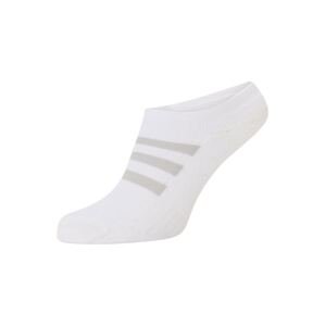 adidas Golf Sportovní ponožky  bílá / šedá