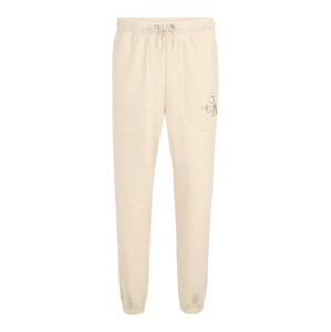 Calvin Klein Jeans Kalhoty barva bílé vlny