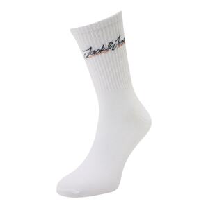 JACK & JONES Ponožky 'ORTONS'  hnědá / černá / bílá