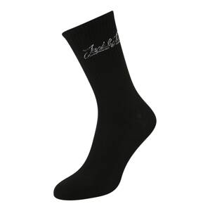 JACK & JONES Ponožky 'JORTONS'  černá / bílá