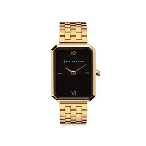 Kapten & Son Analogové hodinky 'Grace'  zlatá / černá