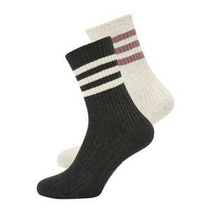 ADIDAS PERFORMANCE Sportovní ponožky  béžový melír / bobule / černá