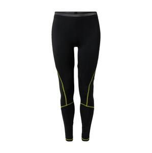 Lacoste Sport Sportovní kalhoty  svítivě zelená / černá / bílá
