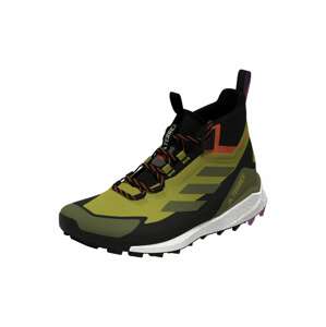 adidas Terrex Kozačky 'Free Hiker 2'  khaki / olivová / oranžová / černá