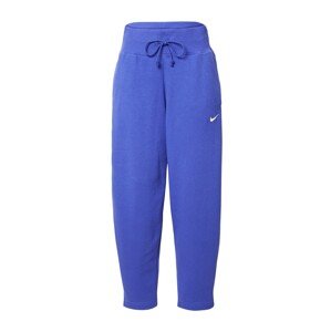 Nike Sportswear Kalhoty svítivě fialová / bílá