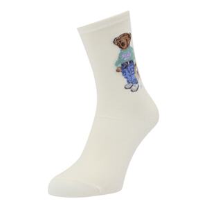 Polo Ralph Lauren Ponožky  krémová / modrá / hnědá / mátová