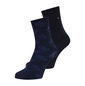Tommy Hilfiger Underwear Ponožky  námořnická modř / nebeská modř / ohnivá červená / bílá